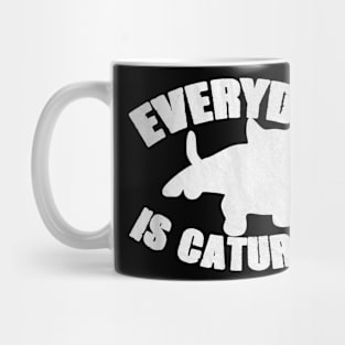 Everyday Is Caturday Funny Cat Lover Gift Mug